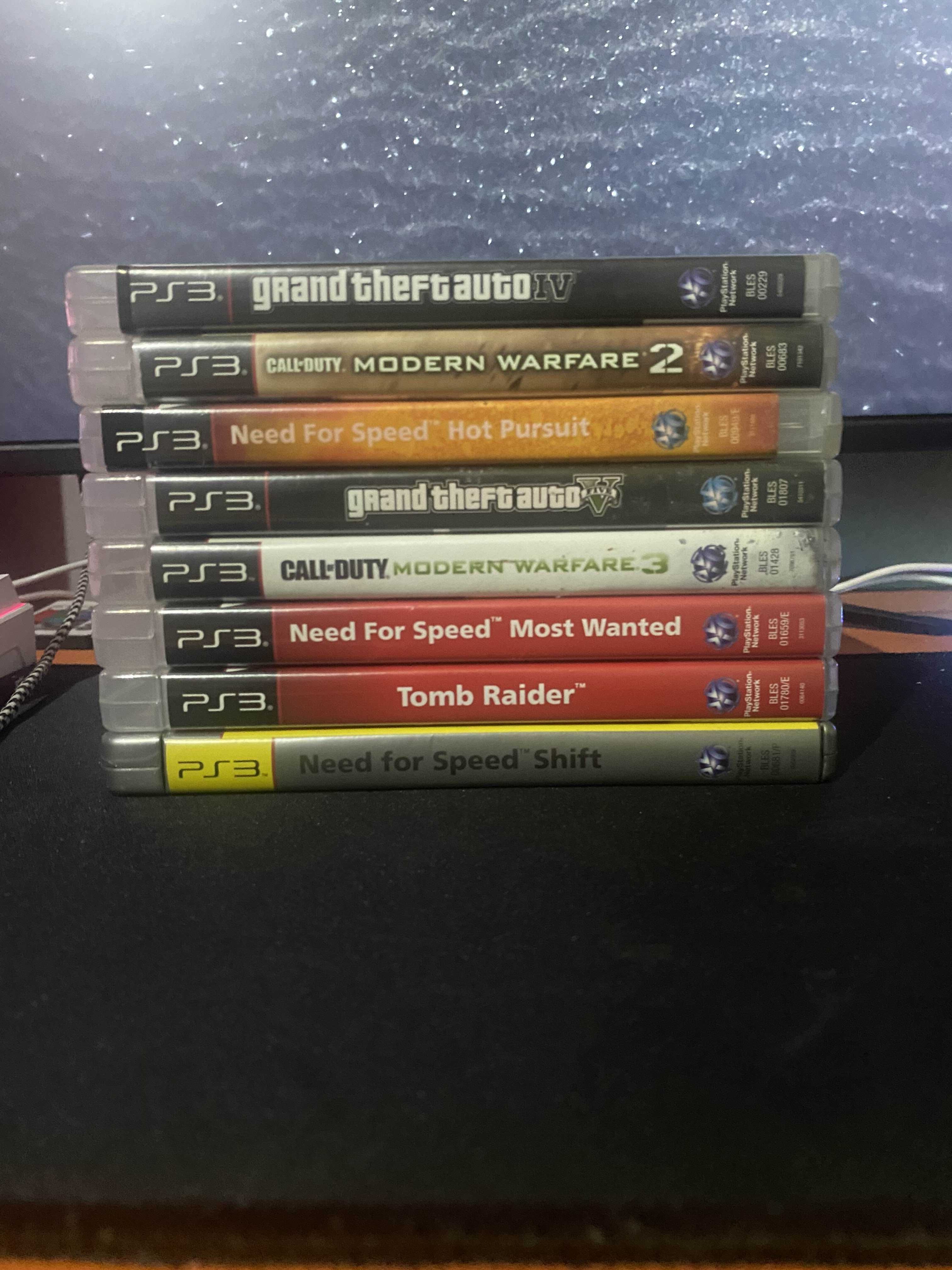 Jogos PS3 – GTA, NFS, Call of Duty, Tomb Raider – Desde 1€