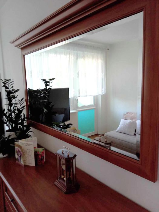 Lustro Black Red White seria Kent szafka rtv