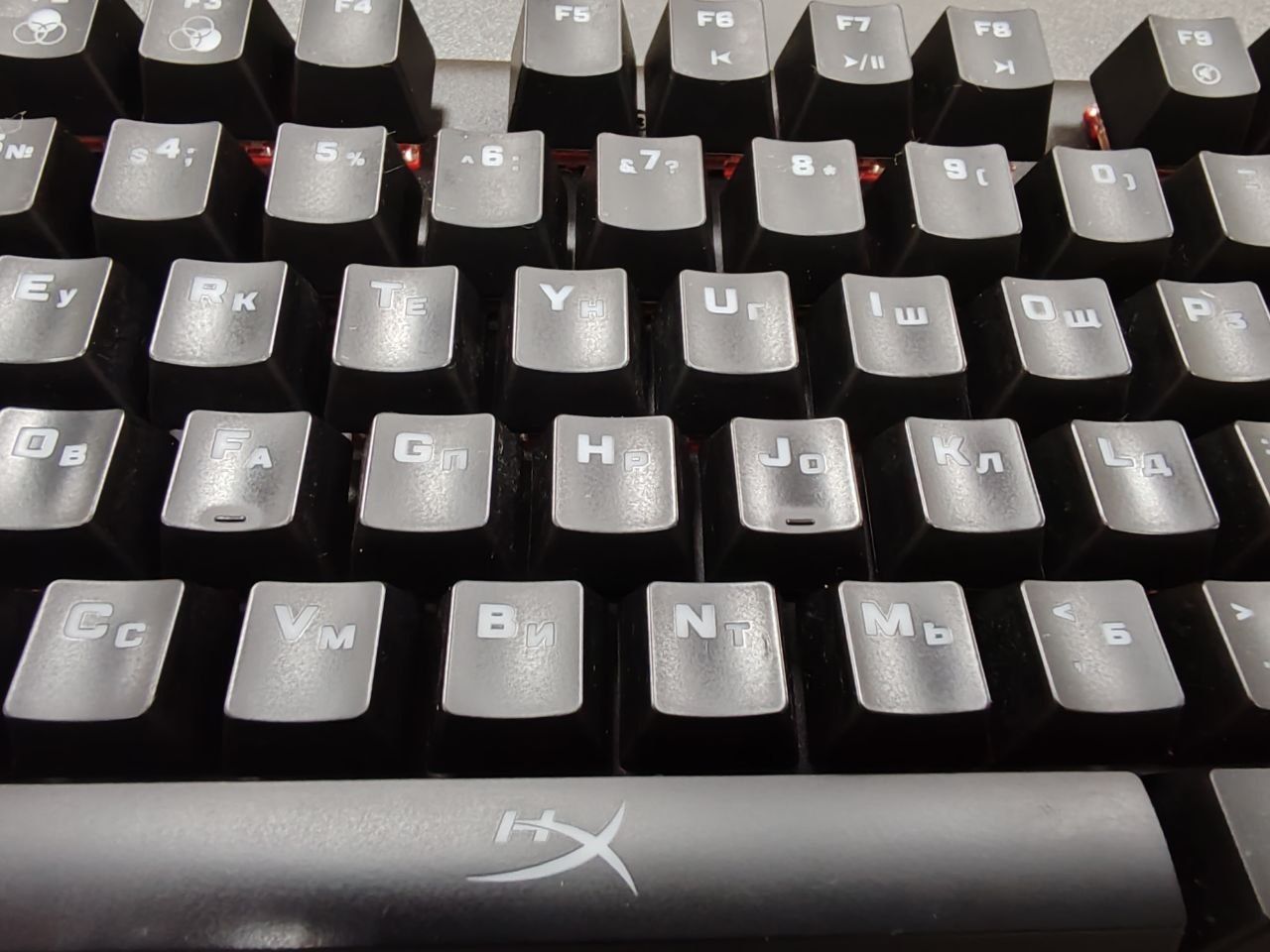 Продам клавіатуру HyperX Alloy Origins TKL Red RGB