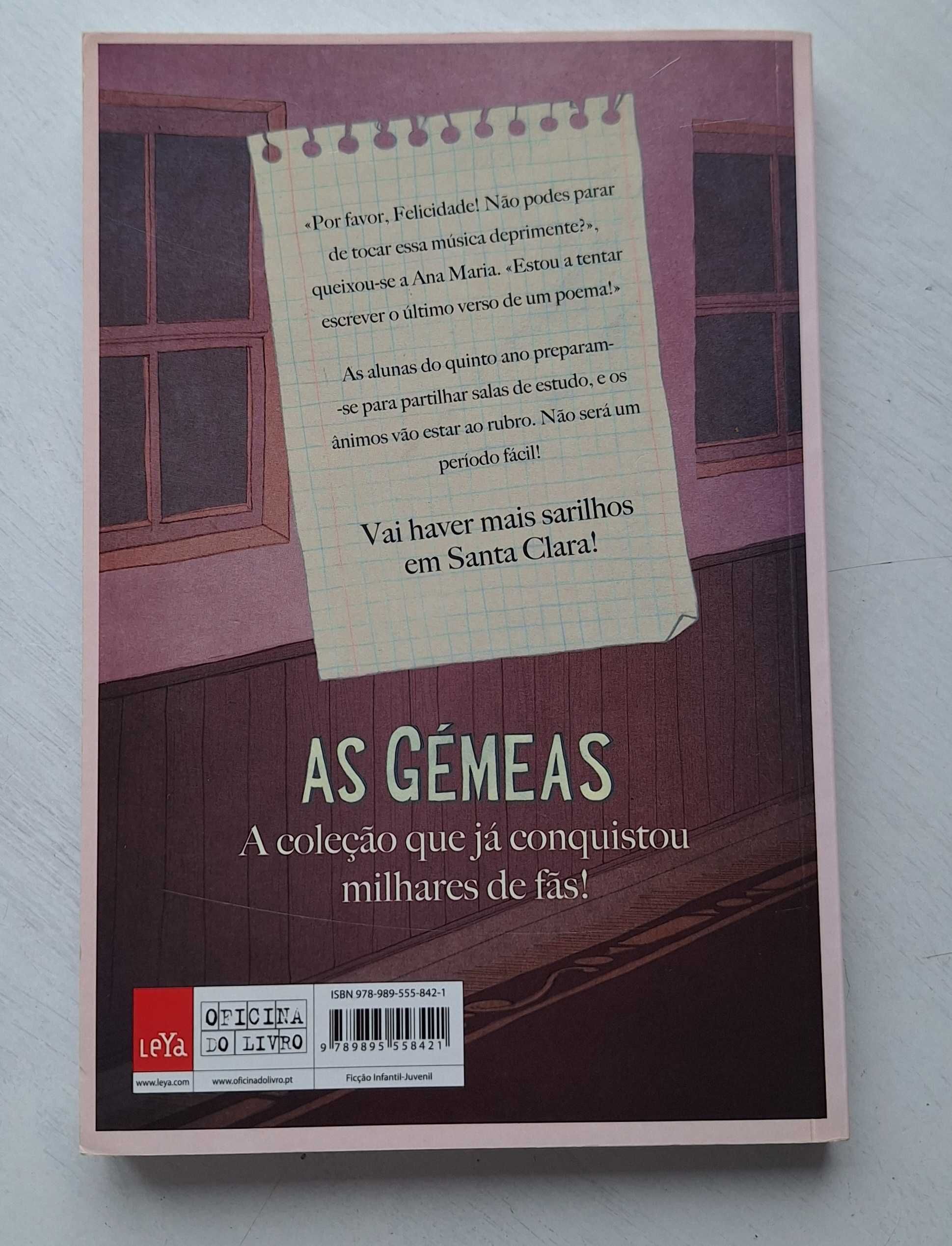 Livro " O quinto ano no Colégio de Santa Clara" - As gémeas