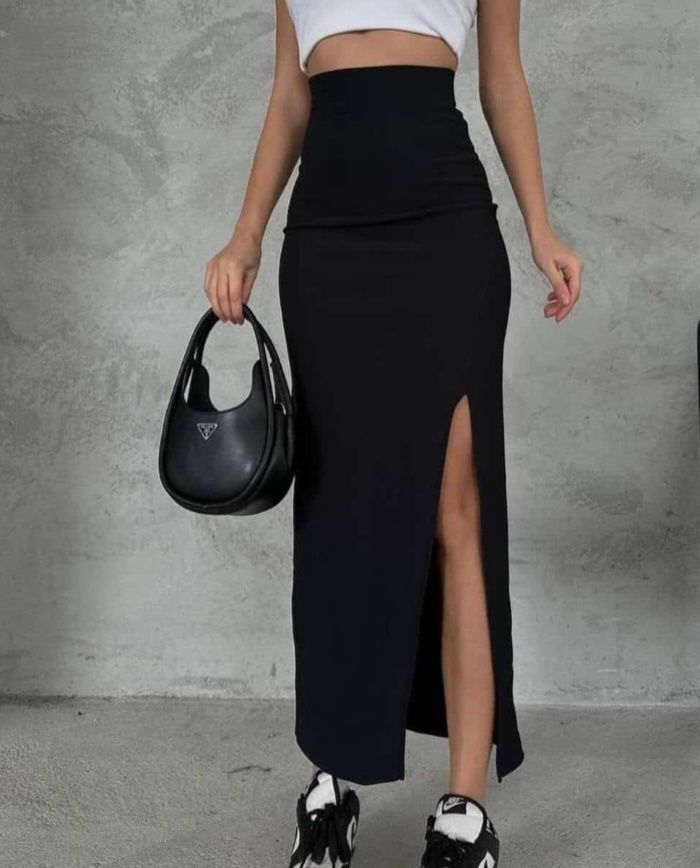 Спідниця максі з розрізом С Zara