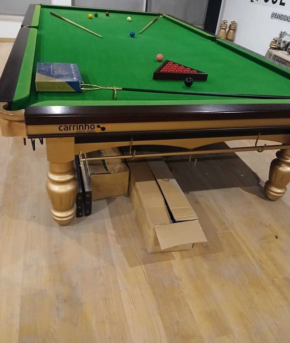 mesa de snooker Carrinho - 12 pés