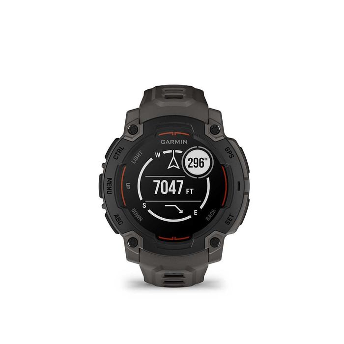 Годинник Garmin Instinct E 45 mm (колір Black with Charcoal Band)