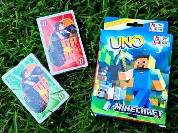 Super karty do gry Uno Minecraft nowe zabawki dla dzieci