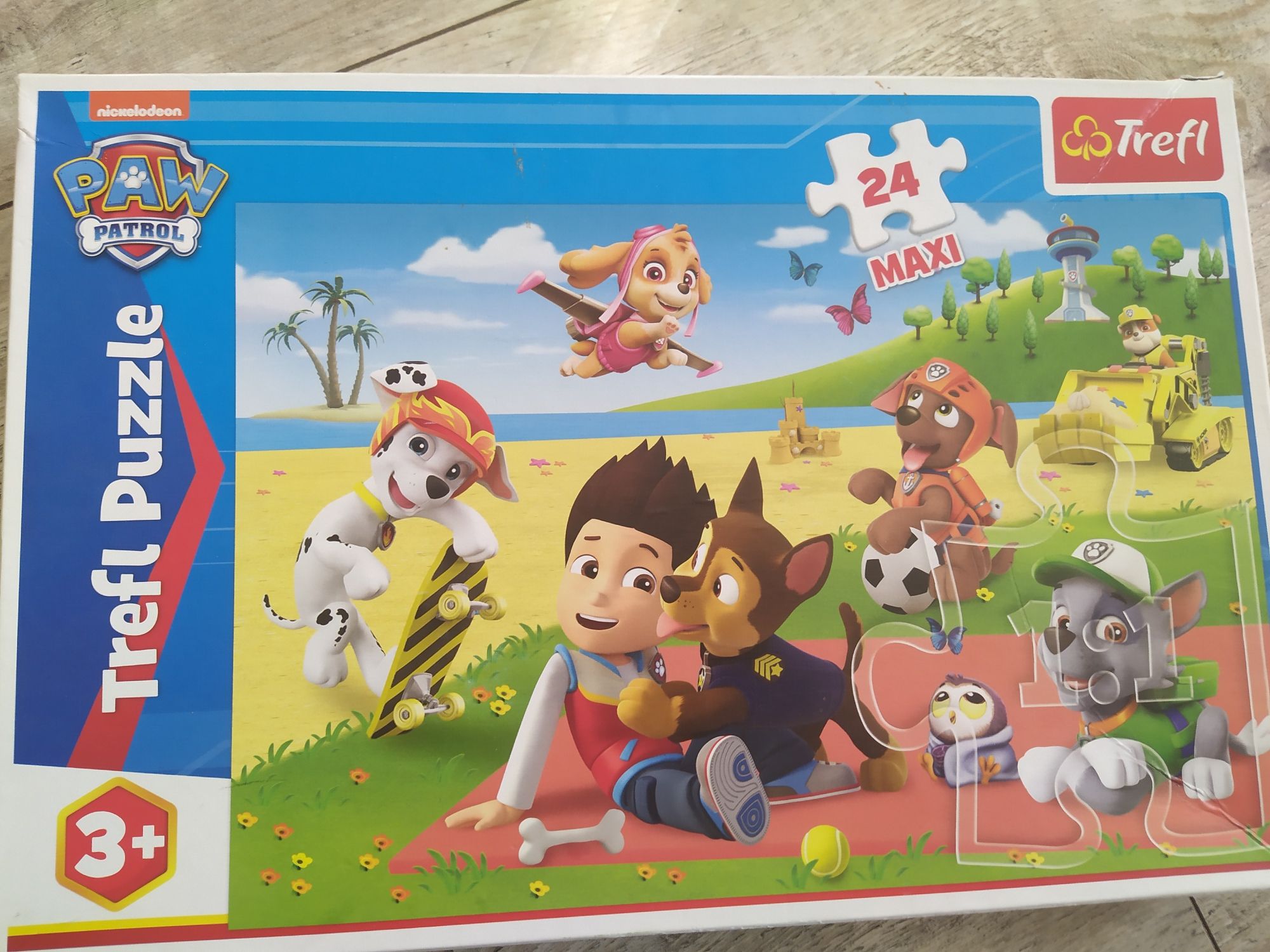 Puzzle Trefl maxi psi patrol 24 elementy