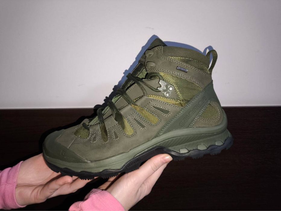 Тактичні черевики Salomon GTX Gore-Tex Coyote / Військове взуття