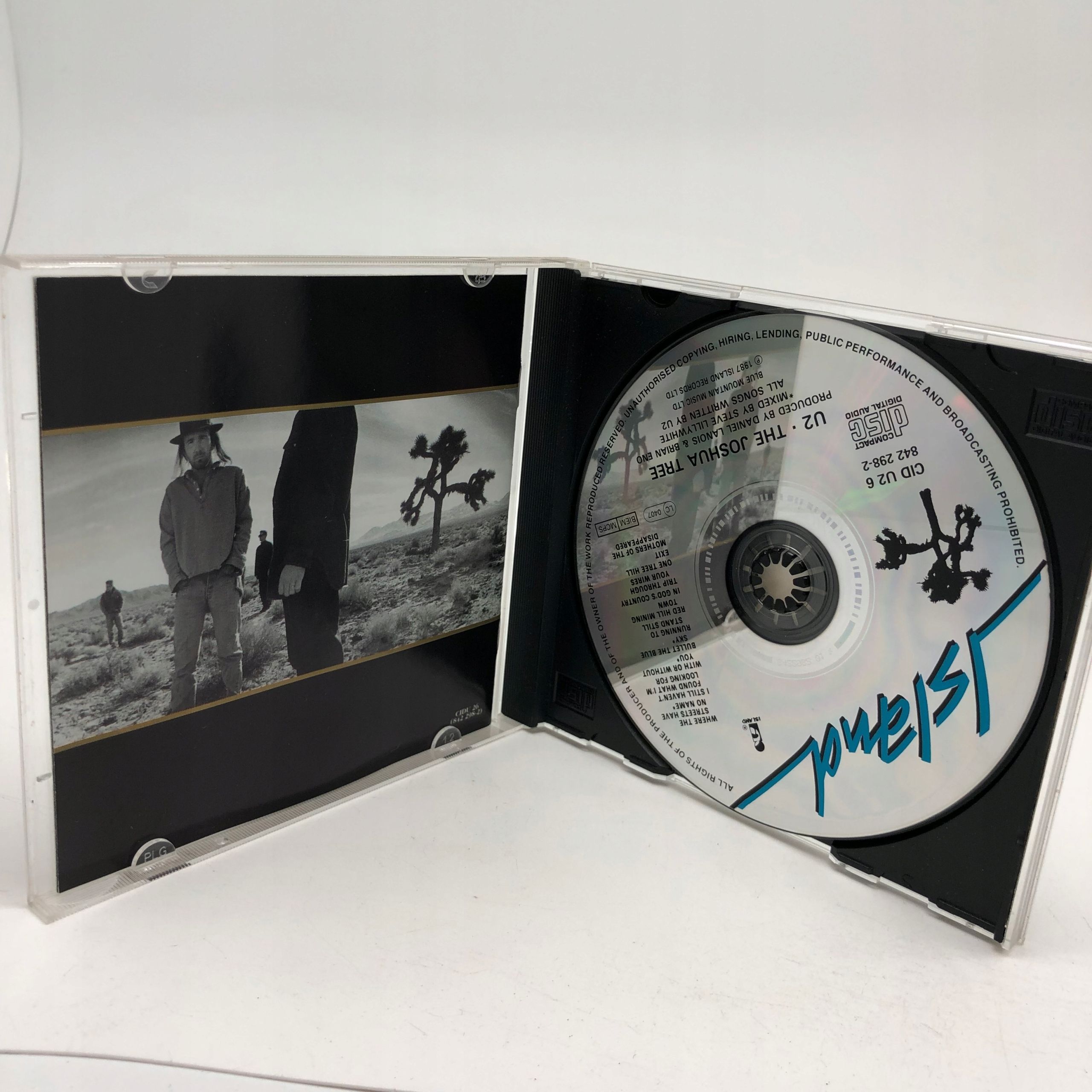 cd - u2 - the joshua tree