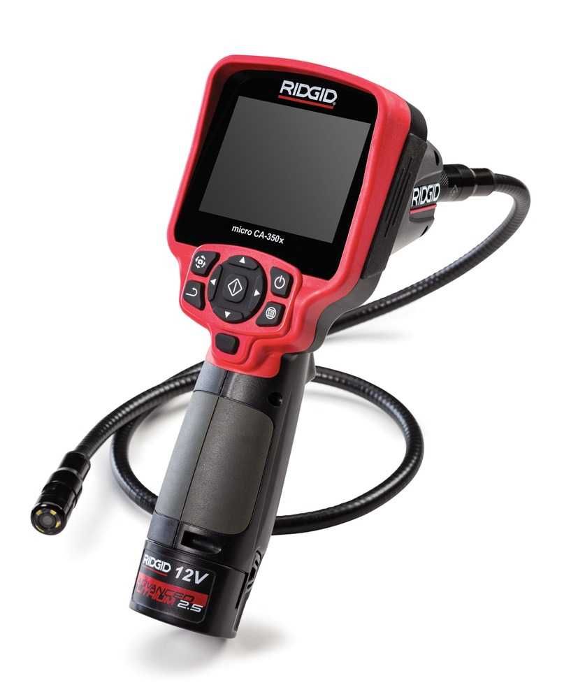 Câmara de Inspeção Digital Micro CA-350X RIDGID   JR19
