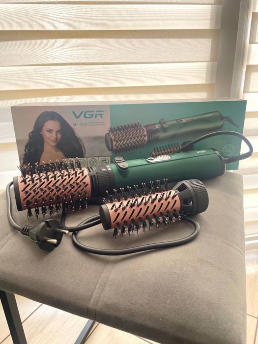 Фен-щітка браш стайлел VGR V-498 Green
