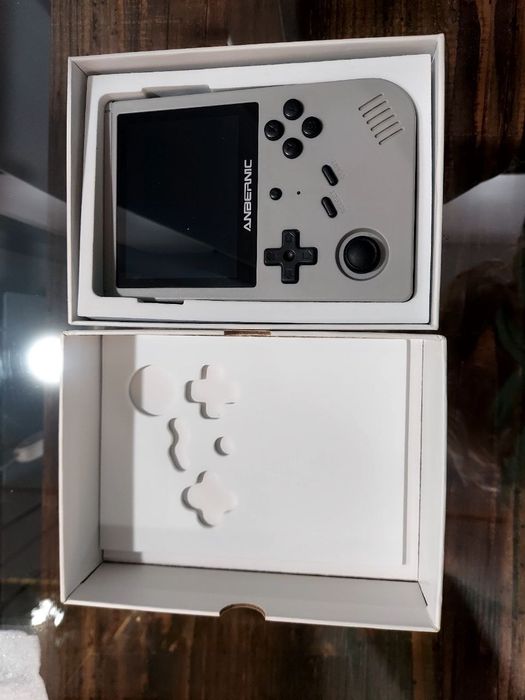 Anbernic rg351V Grey, 8+128Gb, PSP, PS 1, GBA, DC. Приставка, консоль.