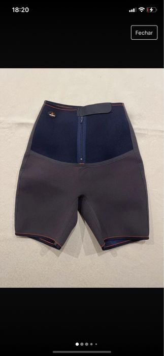 Calções de compressão, ideal para quem faz desporto e tem lesões