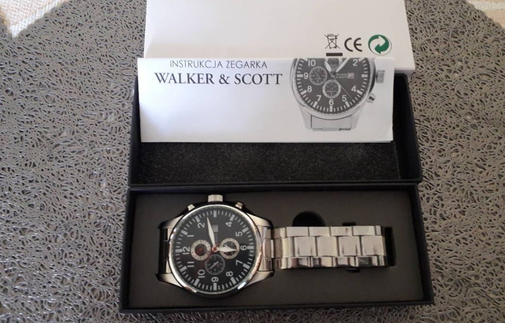 Meski Zegarek Walker&Scott