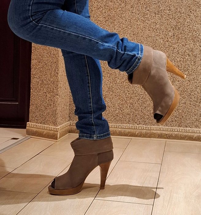 Tuva & Linn Stockholm полусапожки на платформе размер 41