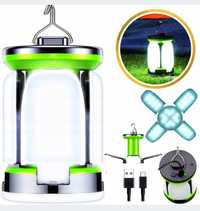 Lampa kempingowa turystyczna akumulatorowa BLUKAR LED składana  wodood