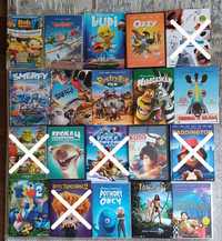 15 filmów, bajek DVD dla dzieci