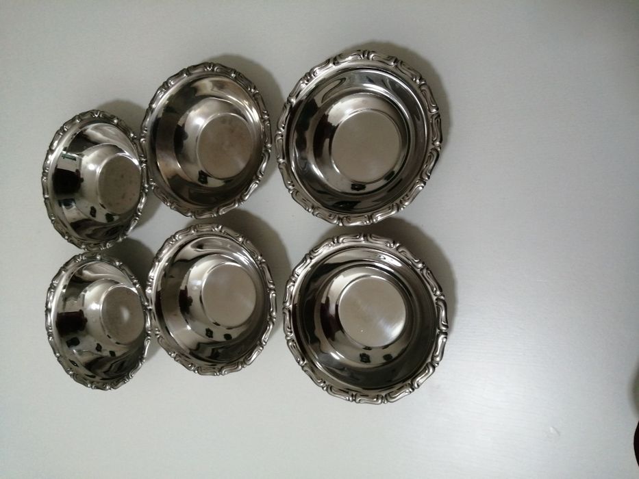 Taças sobremesa inox