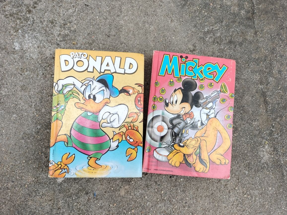 Banda desenhada várias coleções Disney