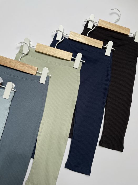 74 80 George 5pak legginsów prążkowane legginsy prążkowana bawełna