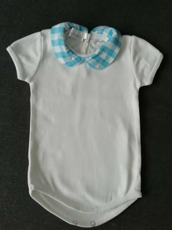 Conjunto de bodies com golinha Maria Concha - 3-6 meses / 62 cm