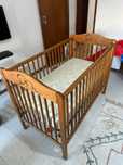 Berço infantil com colchão