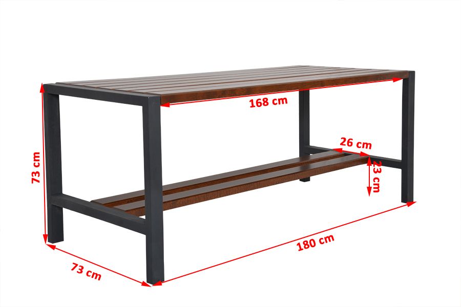 LOFT Meble Ogrodowe Zestaw Nowoczesne Drewniane  5 LAT GWARANCJI