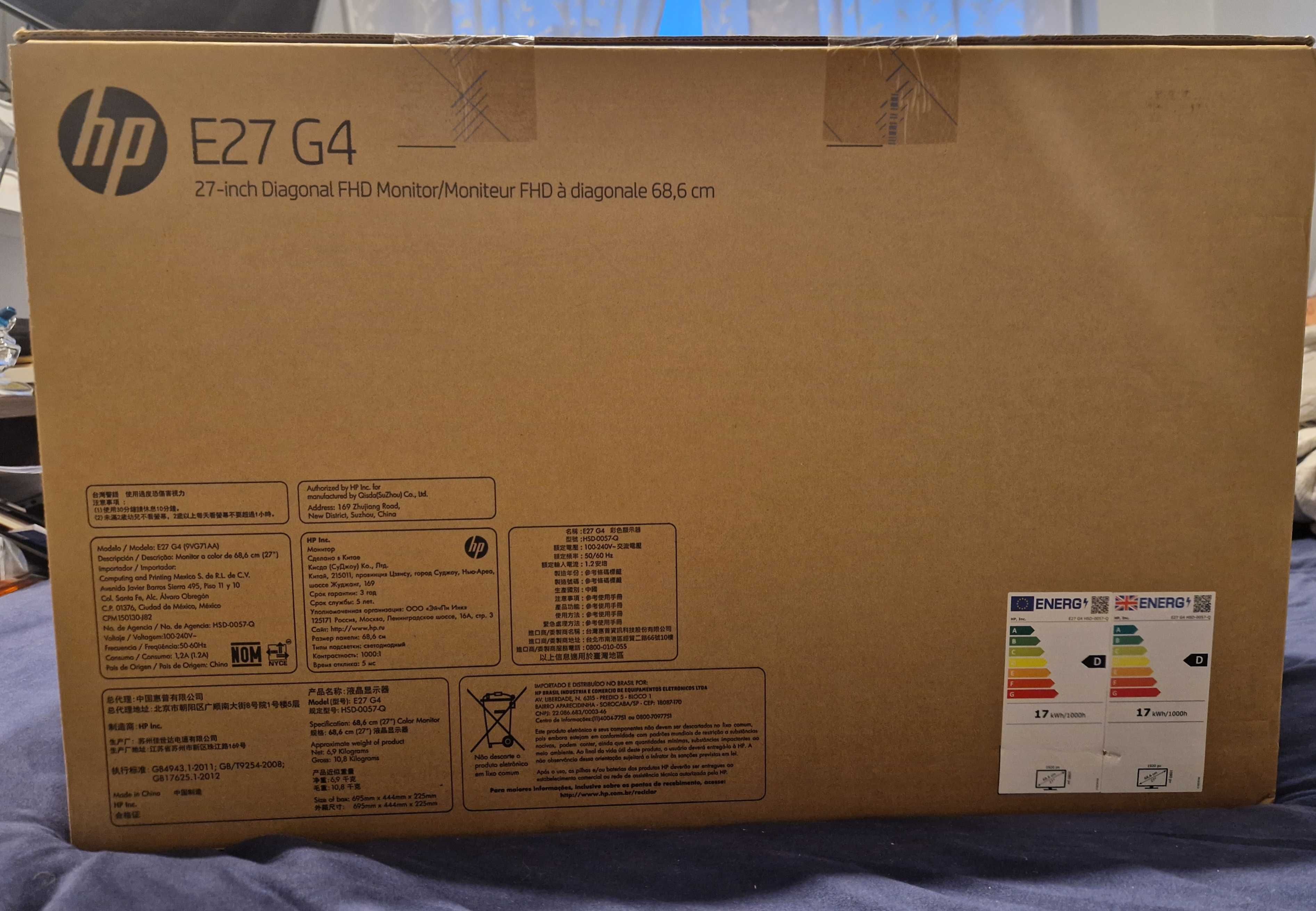 Monitor HP E27 G4