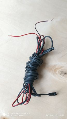 Kabel 4 PIN 5 metrów,Jack 2,5 mm do kamery lusterka