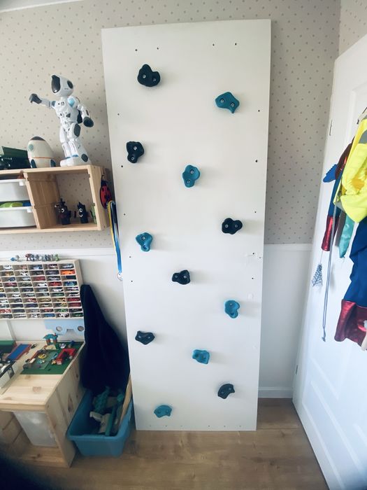 Ścianka wspinaczkowa na plycie MDF