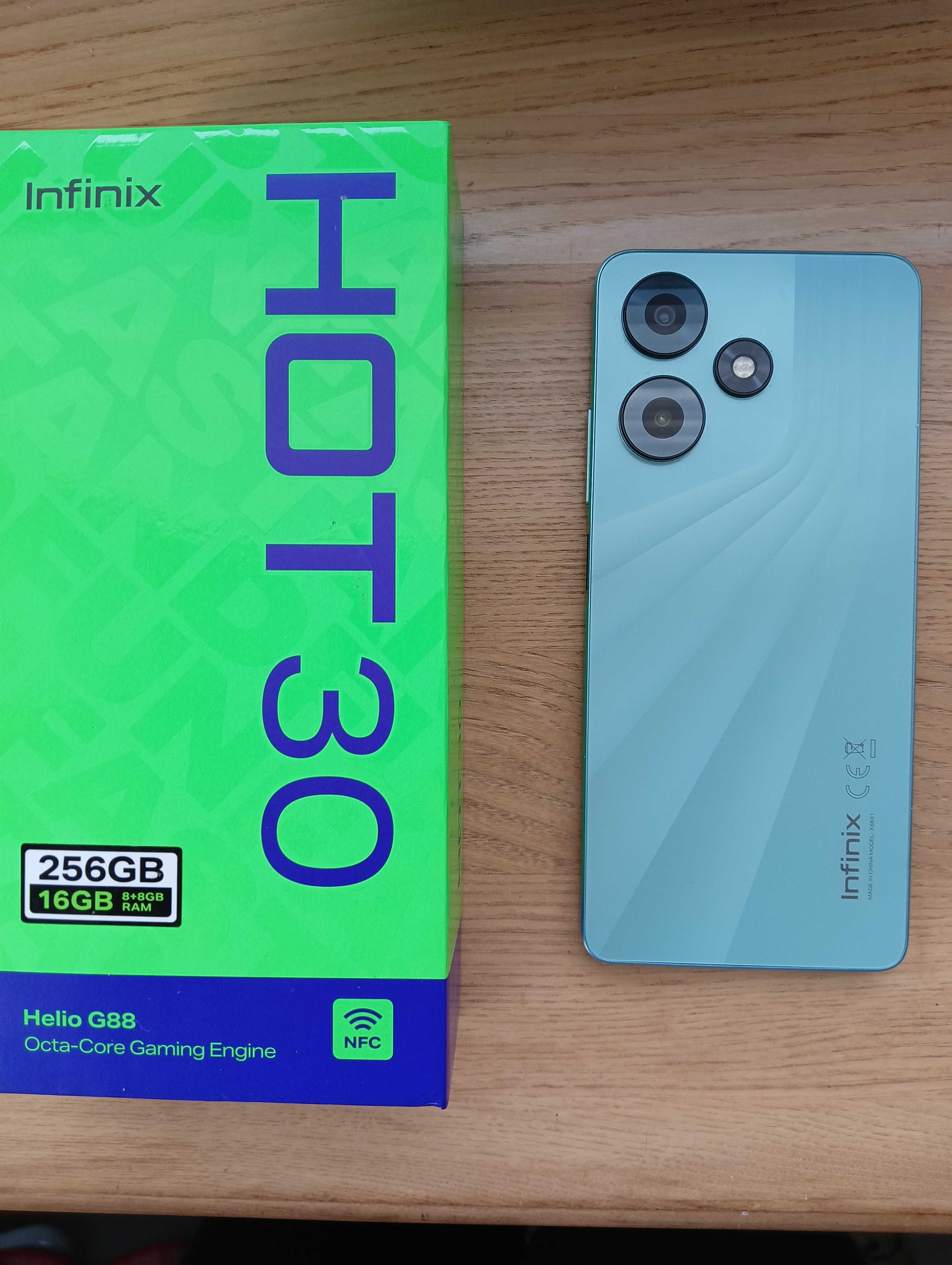 Мобільний телефон Infinix Hot 30 16/256gb Surfing Green NFC Global