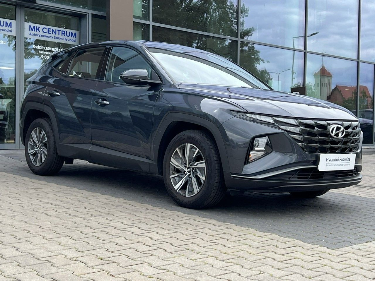 Hyundai Tucson 1.6T-GDI 6MT 150KM Modern Salon Polska Gwarancja Kamera Android VAT23%