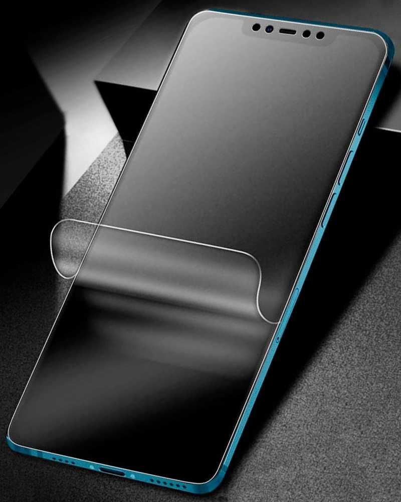 Szkło hybrydowe Folia Matowa iPhone 14 MAX PRO Plus Montaż Gratis Wawa