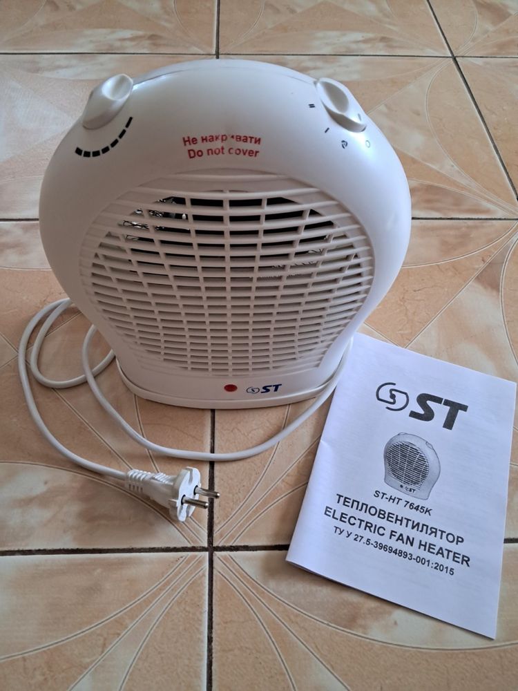 Обігрівач ST-HT7645K дуйчик fan heater