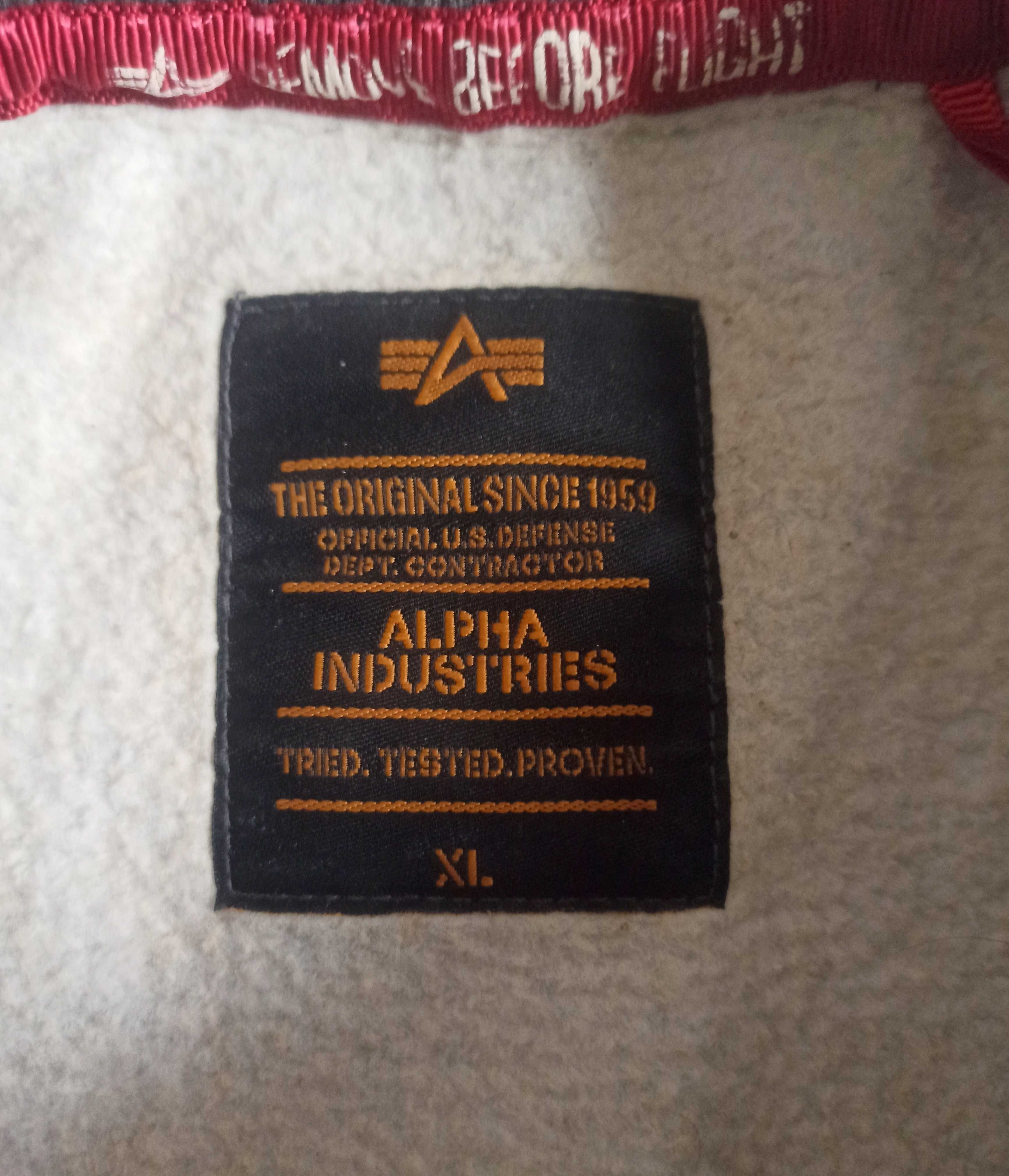Męska bluza Alpha Industries roz.XL