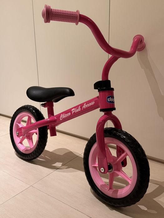 Chicco - Bicicleta de Aprendizagem Rosa Sem Pedais