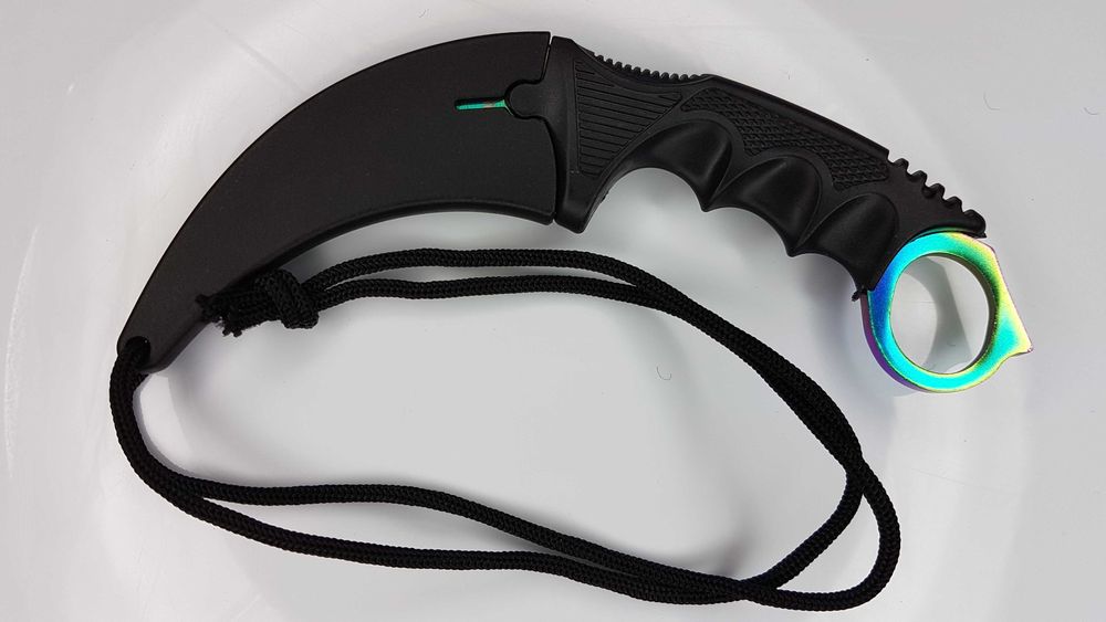 Karambit treningowy CS-GO Rainbow Tęczowy