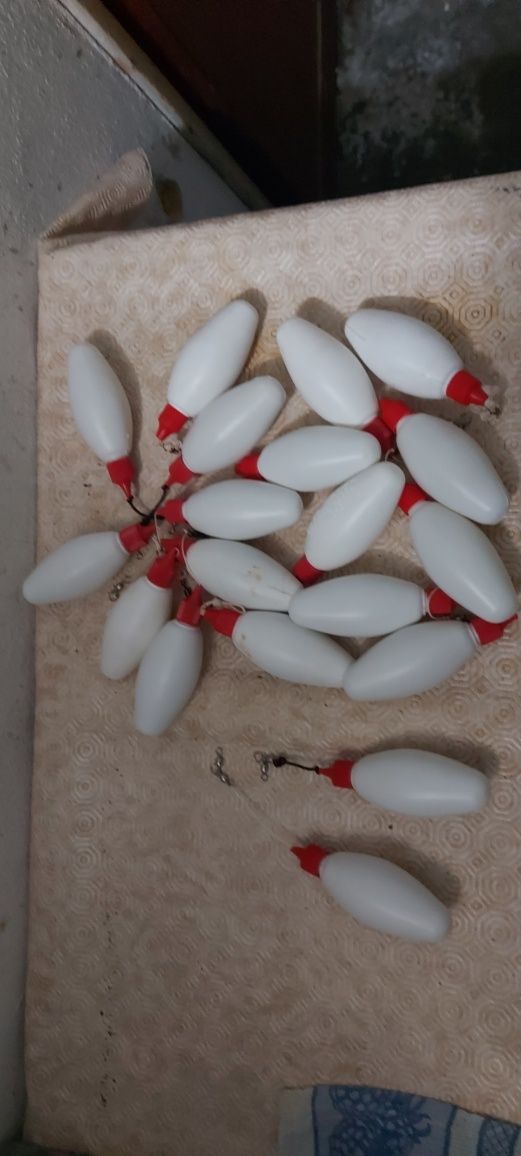 Frascos de plastico para a pesca