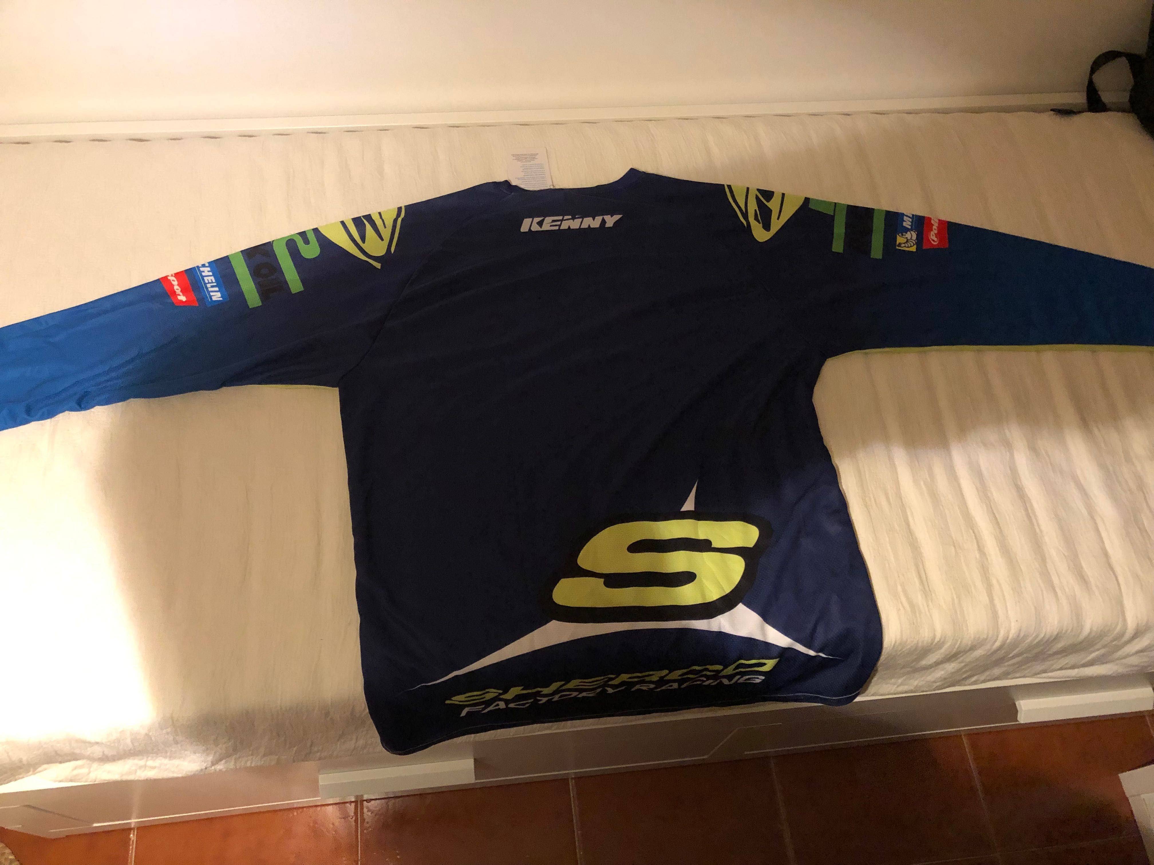 Camisola Enduro Motocross Sherco nova