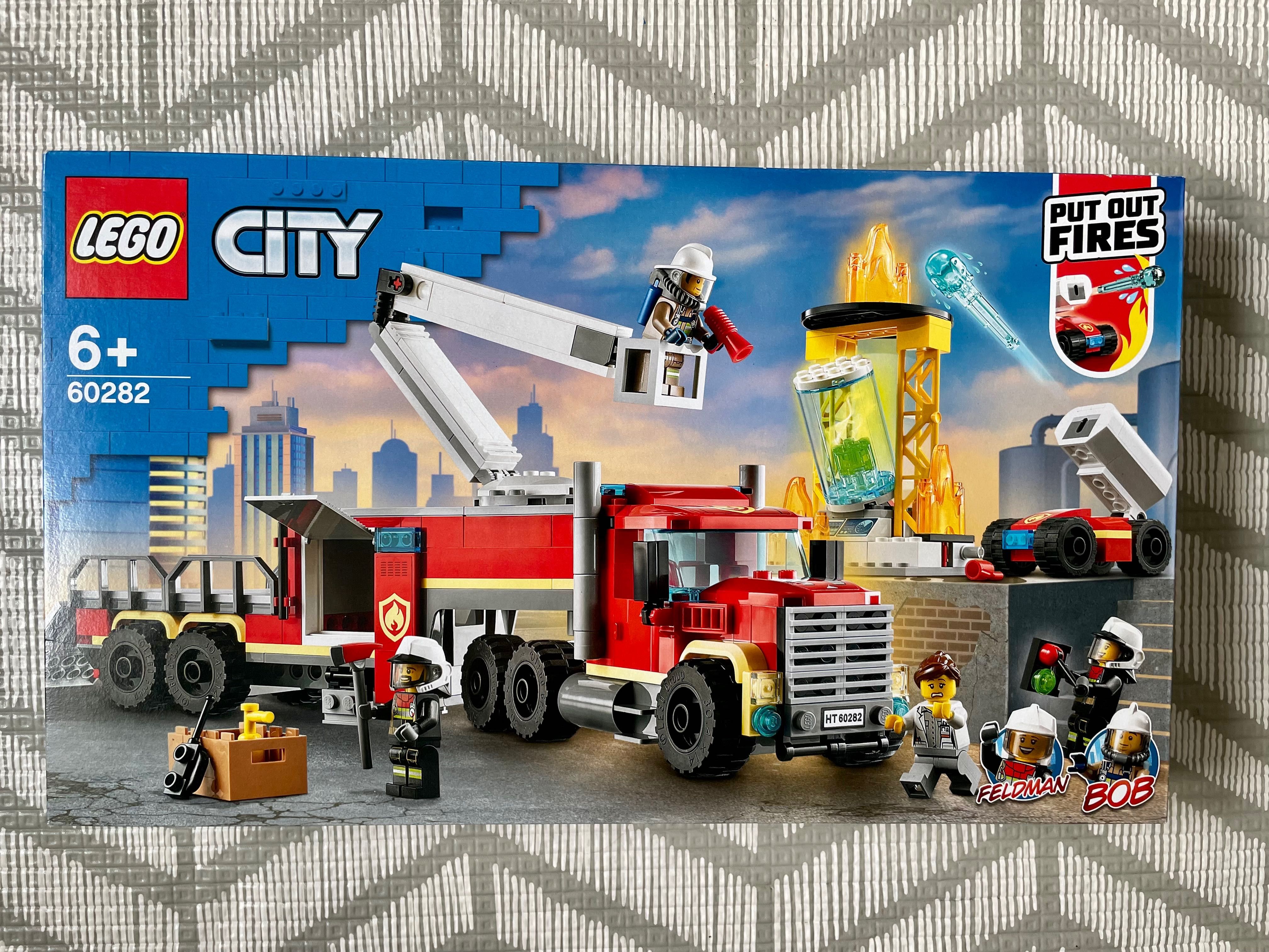 NOWE Lego City 60282 Strażacka jednostka dowodzenia