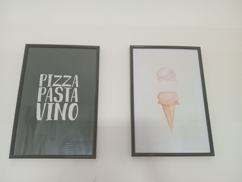 Conjunto de decoração de parede para cozinha