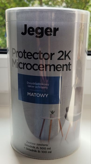 Microcement Protector, lakier firmy Jeger