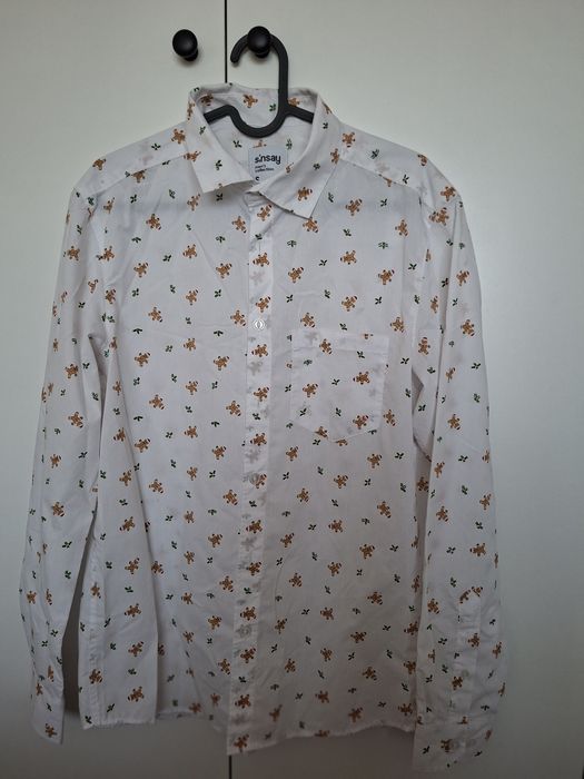 Koszula świąteczna sinsay rozm. S