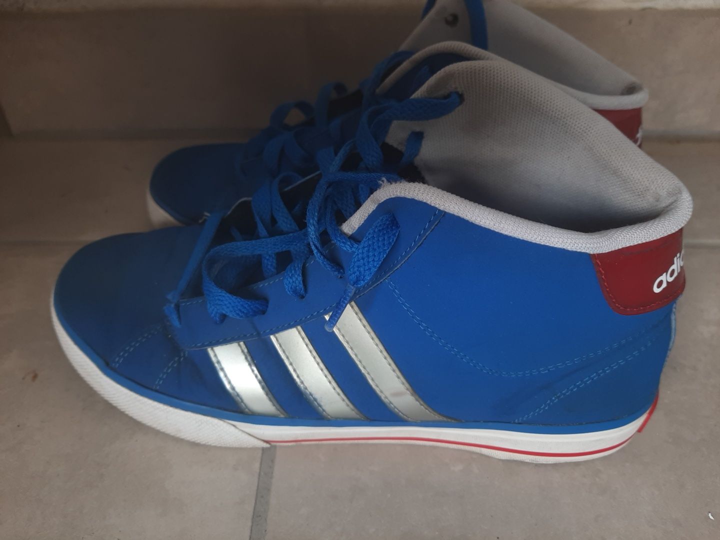 Adidas buty niebieskie