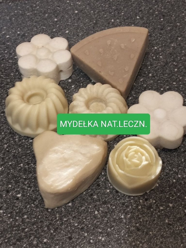 Mydełka ręcznie robione  Nat .Leczn
