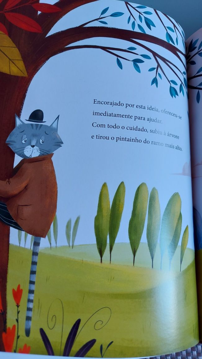 Livro infantil "o gato que não  tinha amigos"