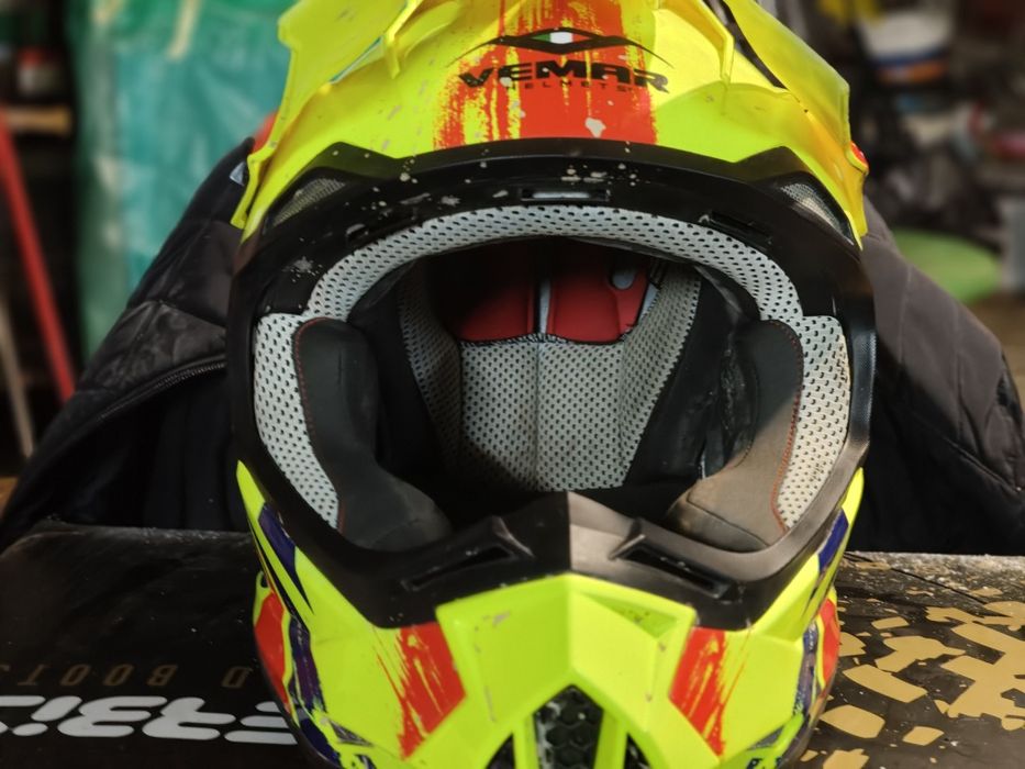 Capacete enduro vemar