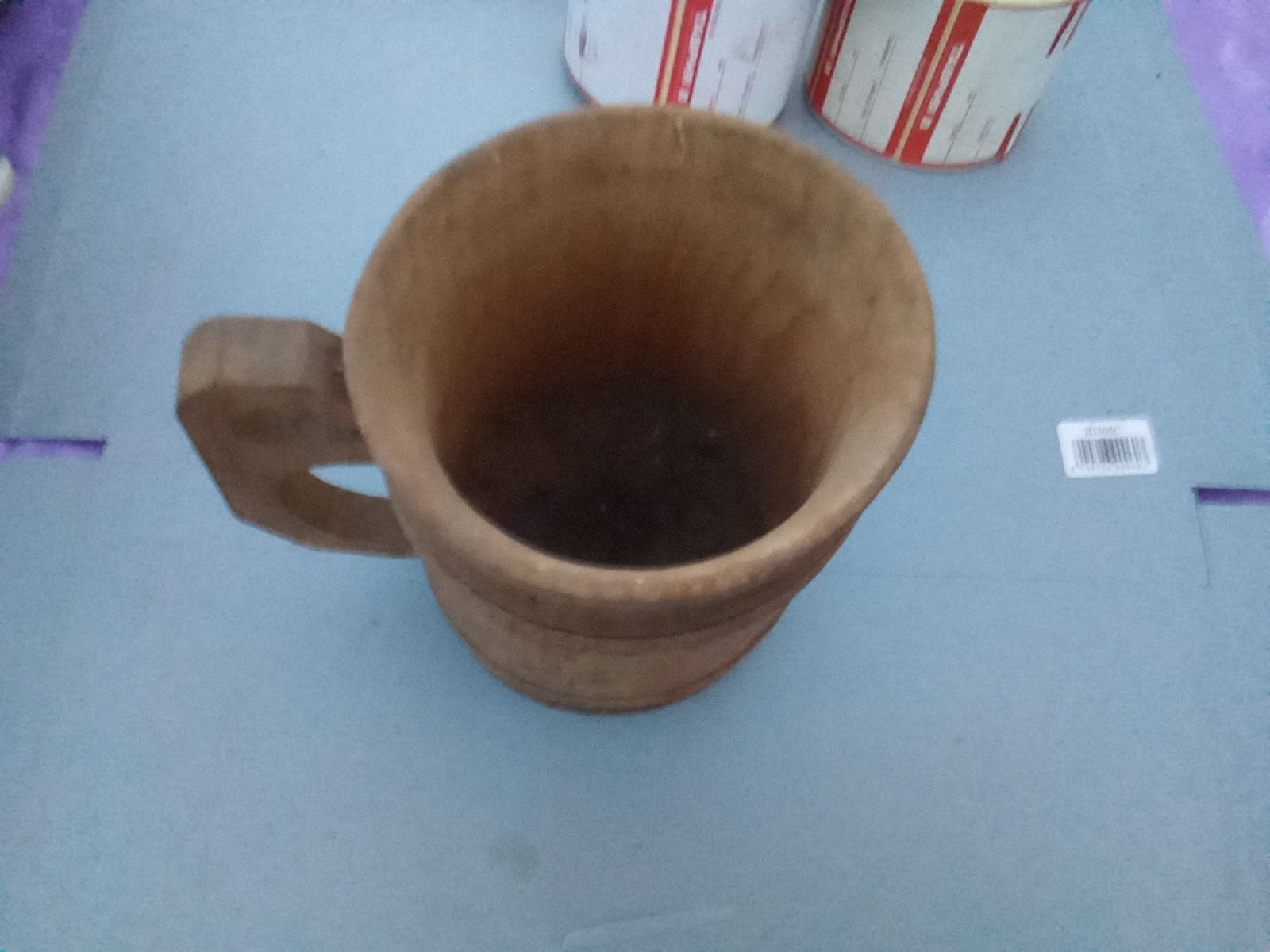 Кружка  пивная  деревянная