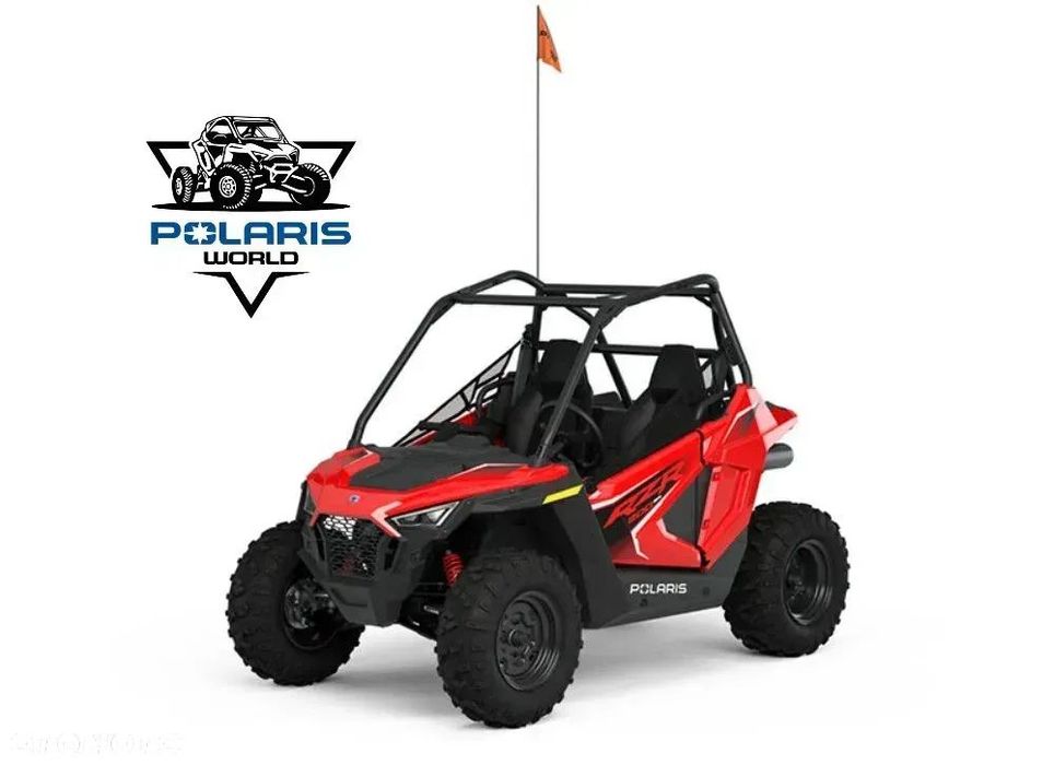 Polaris RZR RZR 200 - Indy Red/Storm Gray Polaris Blue