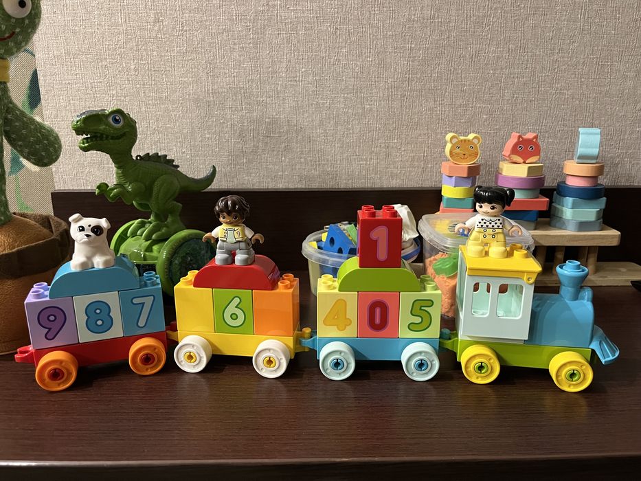 Lego duplo потяг паравозик поезд