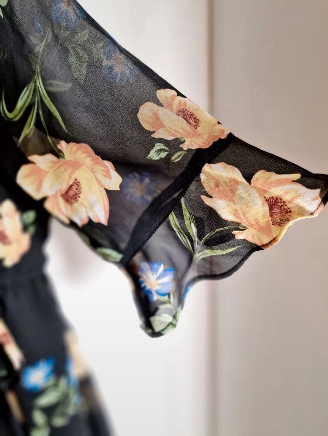 Sukienka w kwiaty floral roz. 46, New Look, maternity, plus size