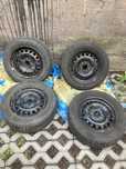 Komplet opon używanych 185/60 R14 zimowe